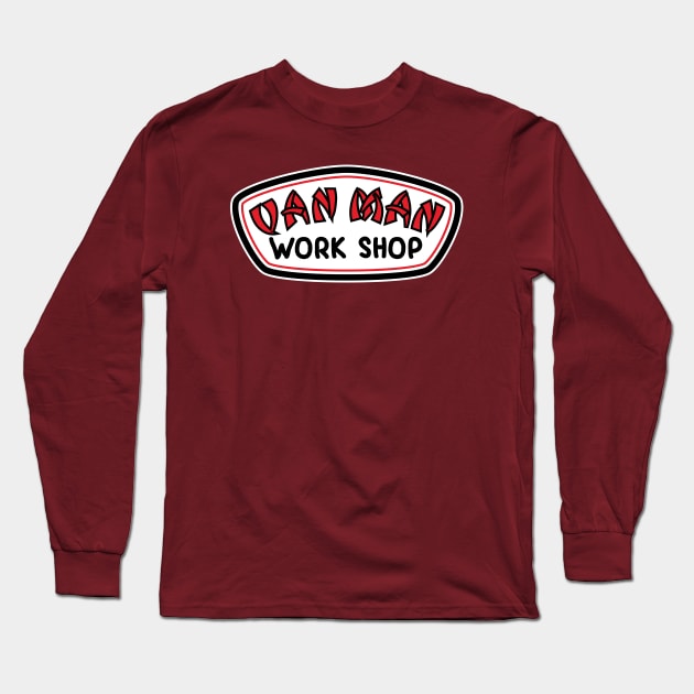 Van Man Work Shop Long Sleeve T-Shirt by CampWestfalia